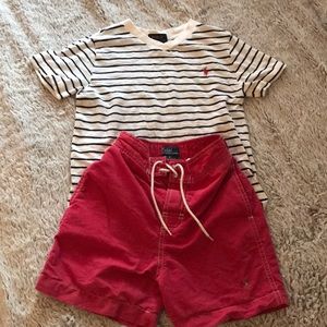 Boys size 6 polo!! Both gently used.